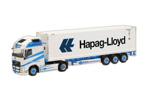 Wiek Volvo FH Globetrotter XL �R���e�i/ Herpa 1/87 �͌^ �~�j�J�[
