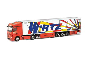 Wirtz Popart Mercedes Benz Actros 18/ Herpa 1/87 ͌^ ~jJ[
