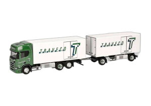 Traveco Scania CR20HD ①Z~g[[/ Herpa 1/87 ͌^ ~jJ[