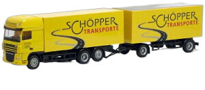Schopper Transporte DAF XF105 SSC {bNX/ Herpa 1/87 ͌^ ~jJ[