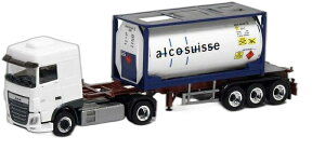 Hofer Alco Suisse DAF XF Euro 6 Space/ Herpa 1/87 模型 ミニカー