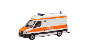 Justiz Mercedes Benz Sprinter ~}/ Herpa 1/87 ͌^ ~jJ[
