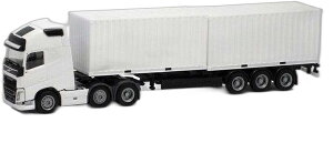 Volvo FH Globetrotter XL �R���e�i/ Herpa 1/87 �͌^ �~�j�J�[