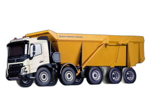 Bas Mining Trucks Volvo FMX �_���v�g���b�N 320108/ IMC 1/50 ���݋@�B�͌^ �~�j�J�[
