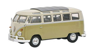 Volkswagen T1b Samba �O���[�� �O���[ 450359200/ Schuco 1/43 �͌^ �~�j�J�[
