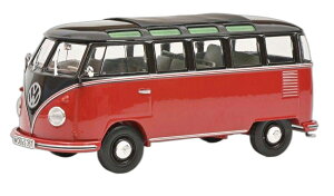 Volkswagen T1b Samba �u���b�N �u���E�� 450785700/ Schuco 1/32 �͌^ �~�j�J�[