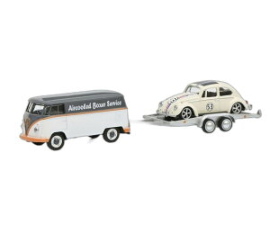 Volkswagen T1 with Kafer GAN[h/ Schuco 1/64 ͌^ ~jJ[