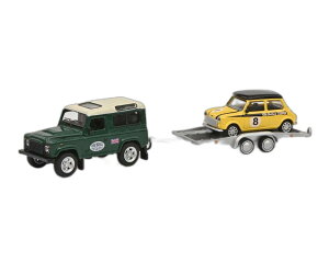 Land Rover Defender J[g[[ + Mini/ Schuco 1/64 ͌^ ~jJ[