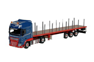 Haas spezial transport DAF XF105 Euro 6/ Tekno 1/50 ݋@B͌^ ~jJ[