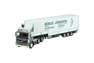 Borje Jonsson Volvo F12 Globetrotter/ Tekno 1/50 ���݋@�B�͌^ �~�j�J�[
