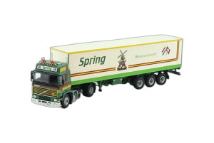 Spring Volvo F16 Globetrotter �{�b�N�X/ Tekno 1/50 ���݋@�B�͌^ �~�j�J�[
