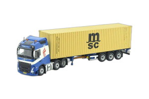 Dania Connect Volvo FH05 Globetrotter/ Tekno 1/50 ���݋@�B�͌^ �~�j�J�[