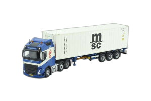 Dania Connect Volvo FH05 Globetrotter/ Tekno 1/50 ���݋@�B�͌^ �~�j�J�[