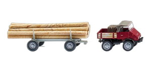 Unimog U 411 O ۑg[[ uEbh/ Wiking 1/87 ͌^ ~jJ[