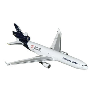 ���t�g�n���U�E�J�[�S Lufthansa Cargo �}�N�h�l���E�_�O���X MD-11F D-ALCC Farewell MD-11 ���ʓh�� / GeminiJets 1/400 ��s�@�͌^ ���q�@