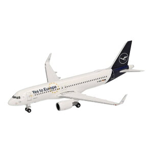 ���t�g�n���U Lufthansa �G�A�o�X A320 �uYes to Europe�v���ʓh�� D-AIUC / Herpa 1/500 ��s�@�͌^ ���q�@