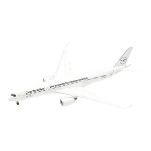 ���t�g�n���U Lufthansa �G�A�o�X A350-900 D-AIVD CleanTechFlyer ���ʓh�� / Herpa 1/200 ��s�@�͌^ ���q�@