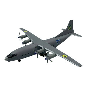 �E�N���C�i��R Ukraine Air Force �A���g�m�t An-12 / KUM Models 1/200 ��s�@�͌^ �~���^���[