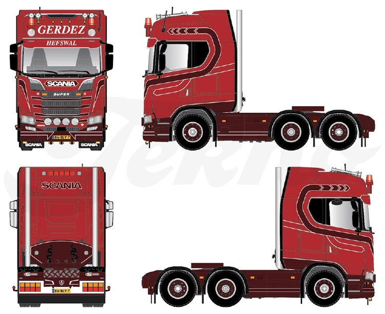 楽天市場】【予約】2020年1-3月以降発売予定Gerdez Scania S-serie 
