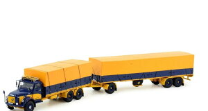 ASG Ove Petterson Volvo N88 Tarpaulin Truck-Trailer 81341 �g���b�N /Tekno 1/50 ���݋@�B�͌^ �~�j�`���A-