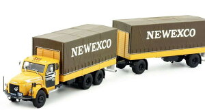 Newexco Volvo N495 Titan Tarpaulin Truck-Trailer 82080 �g���b�N /Tekno 1/50 ���݋@�B�͌^ �~�j�`���A-
