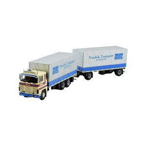 Tekno Bjuv Trans Nordisk Scania 141 1�V���[�Y �J�[�e���T�C�h�R���r 82087 �g���b�N1/50 ���݋@�B�͌^ �H���ԗ�