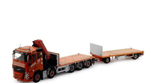 Senn AG Volvo FH04 10x4 combi with crane 82183 /Tekno 1/50 ݋@B͌^