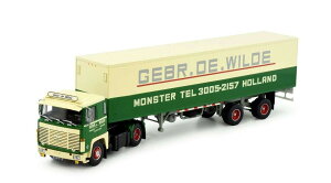De Wilde Scania 140 Reefer Semitrailer 84494 g[[ gbN /Tekno 1/50 ݋@B͌^