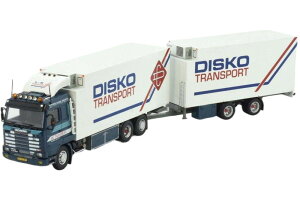 Disko Scania 143 ①gbNEg[[ g[[ / Tekno 1/50 ݋@B͌^ Hԗ