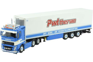 Peter Wouters Volvo FH04 6x2 3①Z~g[[t / Tekno 1/50 ݋@B͌^ Hԗ