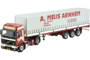 Melis Volvo F12 Globetrotter ^[|Z~g[[ 3 / Tekno 1/50 ݋@B͌^ Hԗ