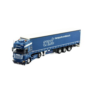 Arnet Transport AG Scania R-Serie Topline �g���b�N / TEKNO 1/50 ���݋@�B�͌^ �H���ԗ�