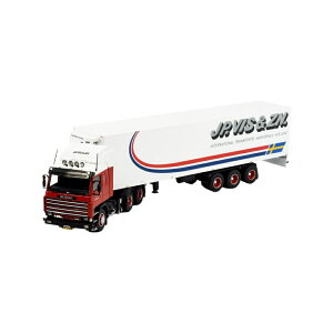 JP Vis Scania 143 6x2 Reefer Semitrailer �g���b�N / TEKNO 1/50 ���݋@�B�͌^ �H���ԗ�