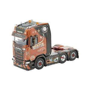 Winter Scania Next Gen S650 Highline �g���N�^�@�g���b�N / TEKNO 1/50 ���݋@�B�͌^ �H���ԗ�