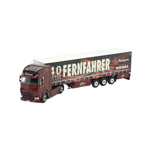 Fernfahrer 40 Jahre DAF XG+ curtainside �g���b�N / TEKNO 1/50 ���݋@�B�͌^ �H���ԗ�