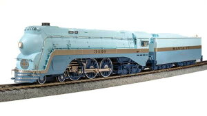 サンタフェ #3460 ハドソン型蒸気機関車 DC ブルーゴース 初期塗装/Broadway Limited HOゲージ 鉄道模型 外国