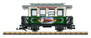 LGB 36024クリスマスカー Gゲージ 鉄道模型 外国