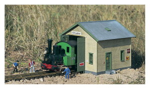 PIKO62044エンジン小屋/Gゲージ 鉄道模型 外国
