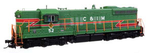 EMD SD9 ESU LokSound 5 TEhDCC VJSCmCE~bhh #52/Walthers HOQ[W S͌^ O