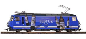 H0m �S���͌^ �d�C�@�֎� �x�� Bemo MOB Ge 4/4 8001 Testuz �L���@ Advertising locomotive Ge 4/4 8001 DC