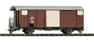 H0m �S���͌^ �ݎ� Bemo �x�� RhB Gb 5018 Era II III DC covered freight car Gb 5018 of the RhB