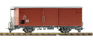 H0m �S���͌^ �ݎ� Bemo �x�� RhB Gbk 5528 Era III DC covered freight car Gbk 5528 of the RhB