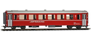 H0m �q�� �x�� Bemo RhB Passenger coach B 2467 EW III red Era VI DC