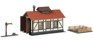 N�Q�[�W �S���͌^ Faller �t�@���[ Functional segment turntable with locomotive shed