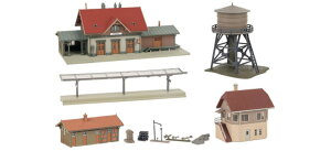N�Q�[�W �S���͌^ Faller �t�@���[ �t�F���g�[�[�w �v�����[�V�����Z�b�g Feldsee Train Station Promotional Set