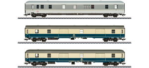HO�Q�[�W �q�� Maerklin �����N���� DB AG Era V AC Three baggage cars of different designs of the DB AG