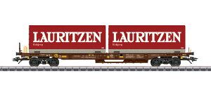 HO�Q�[�W �S���͌^ �ԗ� �����N���� Maerklin AAE Cargo Lauritzen pocket wagon era V AC