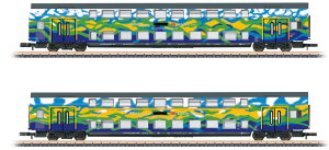 Z�Q�[�W �S���͌^ �q�� Maerklin �����N���� DB AG 2�K���ċq�ԃZ�b�g Era VI Touristik Double decker set DC