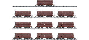 N�Q�[�W �S���͌^ �ݎ� �~�j�g���b�N�X Minitrix DRG Erz IId Era II Self unloading wagon DRG DC
