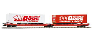 HO�Q�[�W �S���͌^ Piko �s�R DB AG �|�P�b�g���S�� T3000e Bode�g���[���[2��t Era VI DC Pocket wagon series T3000e with 2 Bode trailers